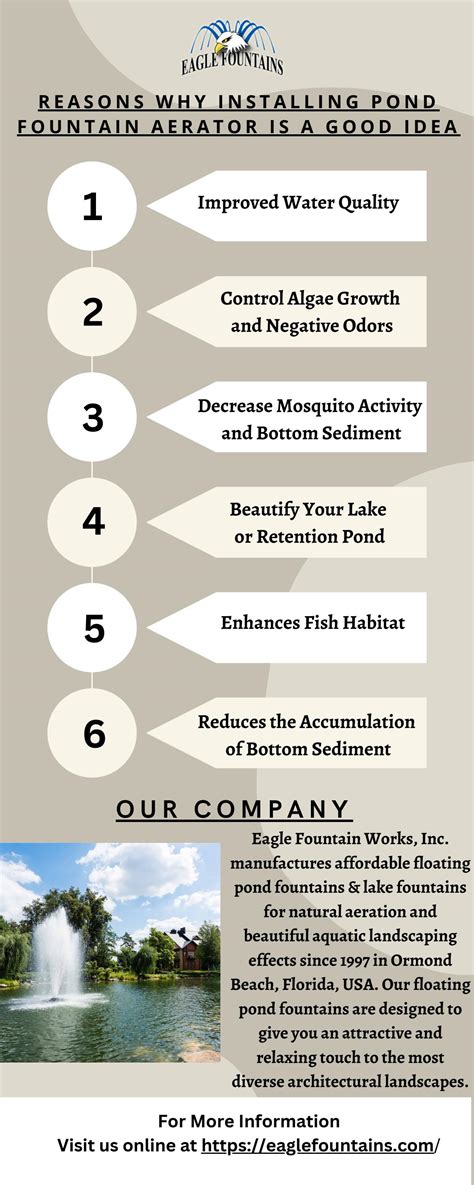 Reasons Why Installing Pond Fountain Aerator is a Good Idea by Eagle Fountain Works, Inc - Issuu