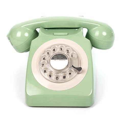 GPO 746 Retro Rotary Dial Phone in Ivory | Retro phone, Rotary dial ...