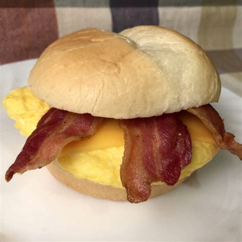 Bacon Egg and Cheese Sandwich - Lehmans Deli