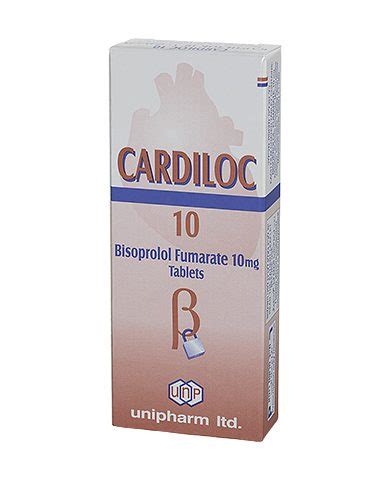 CARDILOC 2.5 - Bisoprolol - אוניפארם