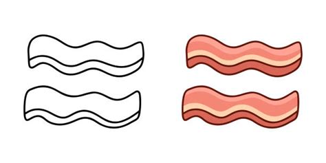 140+ Pig Bacon White Background Illustrations, Royalty-Free Vector Graphics & Clip Art - iStock