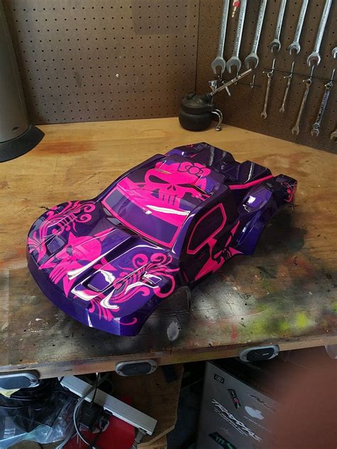 Custom rc car airbrushing I do special order rc body shell painting pm me @Number5Designs | Rc ...