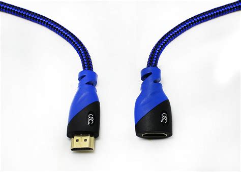 HDMI Extension Cable 3 FT Ultra Clarity 4K HDMI Extender 2.0 with ...