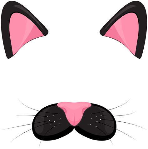Cat Ears Clipart | Free download on ClipArtMag