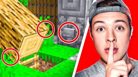 Testing VIRAL Secret Minecraft Houses! - YouTube