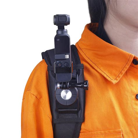 osmo pocket accessories gimbal backpack strap fixed mount adapter for ...