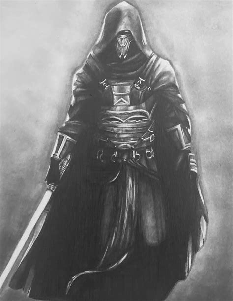 SWGOH portrait drawing #2: Darth Revan : r/SWGalaxyOfHeroes