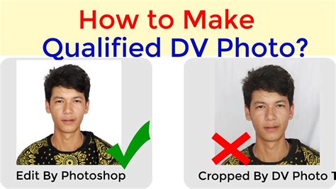 How to Make DV Photo for 2024 | Best Photo Editing Technique - YouTube