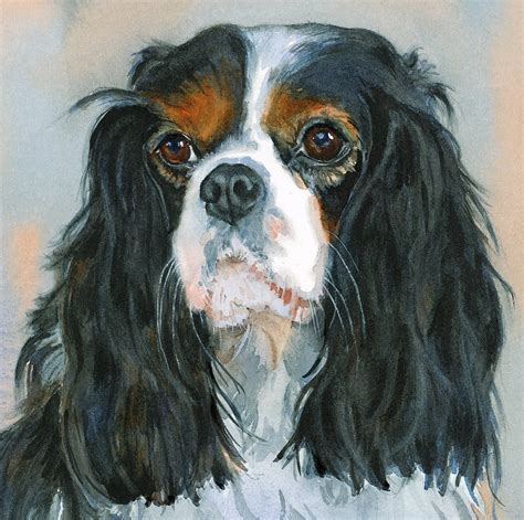 Cavalier King Charles Art, Cavalier King Charles Spaniel, Cavalier ...