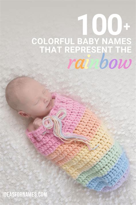 100+ Colorful Names For Your Rainbow Baby (With Meanings) - Ideas For Names