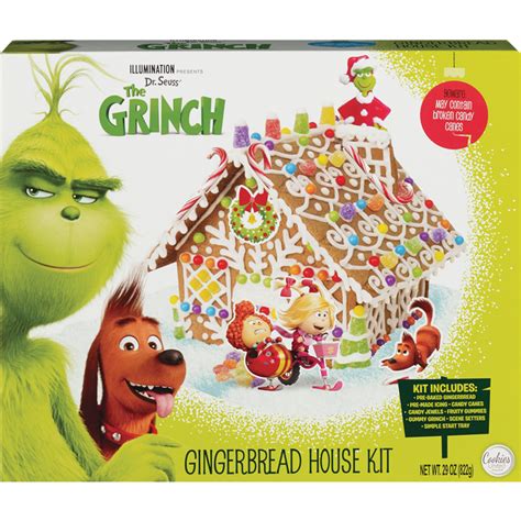 Grinch Gingerbread House 29 oz | Shipt