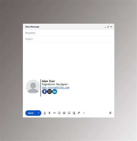 Create a gmail signature for you to use by Adamever | Fiverr