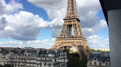 Pullman Paris Eiffel Tower Hotel I The most breathtaking view - YouTube