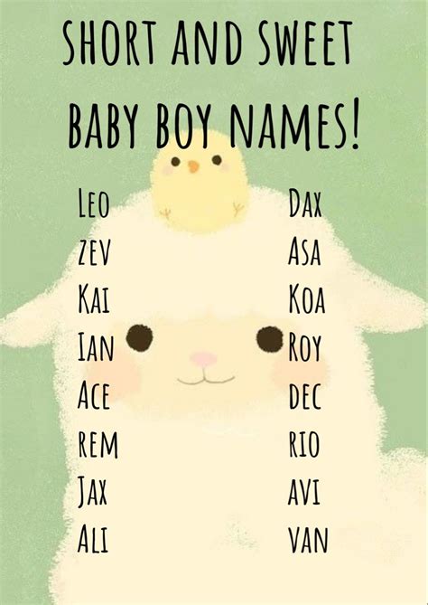 Short and sweet baby boy names | Sweet baby boy names, Baby boy names, French baby names