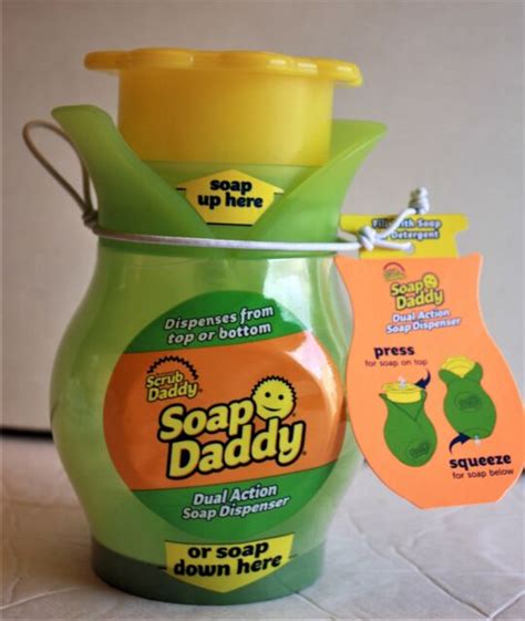 Scrub Daddy Soap Dual Action Dispenser - Pack of 1 for sale online | eBay