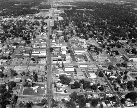 Aerial View of Gainesville, Florida 1971