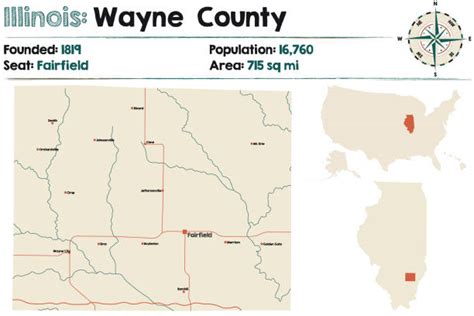 Wayne County Illinois Illustrations, Royalty-Free Vector Graphics & Clip Art - iStock