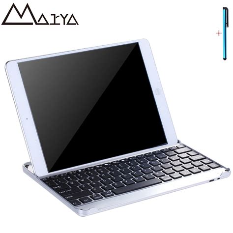 Keyboard For iPad Air 2 Tablet Removable Wireless Bluetooth Keyboard ...