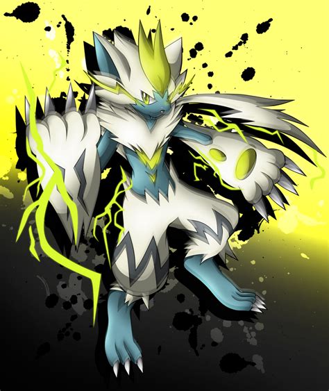 Shiny Zeraora Striker by jot202 on DeviantArt