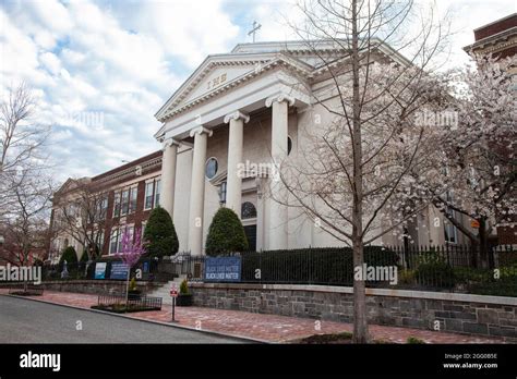 Holy Trinity Catholic Church, Georgetown, Washington DC, USA. Holy Trinity Elementary School on ...