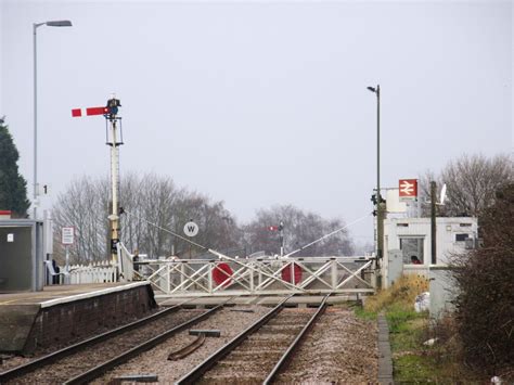 Liberal England: Whittlesea station: Alight for the straw bear