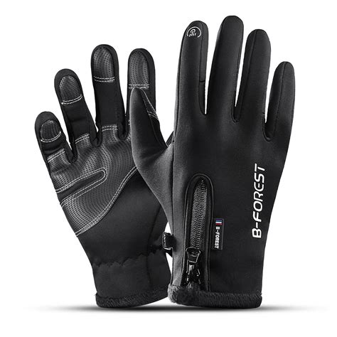 Winter Warm Men Cycling Gloves Touch Screen Bicycle Gloves Outdoor Sports Anti slip Windproof ...