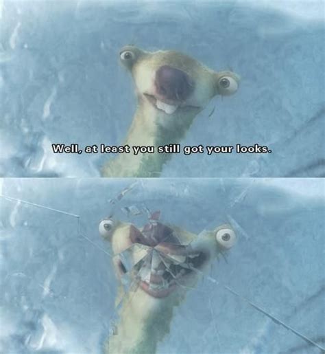 When his smile broke the ice: | 23 Times Sid The Sloth Was The Absolute Best Ice Age Movies ...