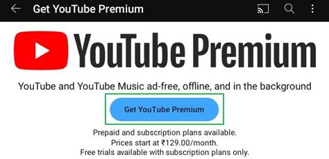 How to Use YouTube Premium? - GeeksforGeeks