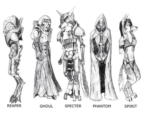 Undead Characters by Specter1099 on DeviantArt