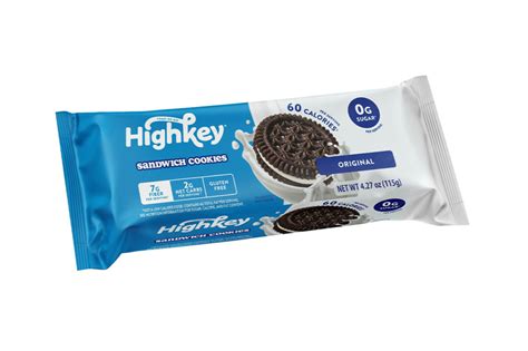 Sugar-free sandwich cookies launch from HighKey | Food Business News