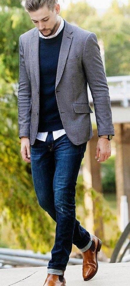 121 Best jeans blazer combo images | Mens outfits, Mens fashion, Menswear