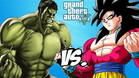 Super Saiyan Vs Hulk