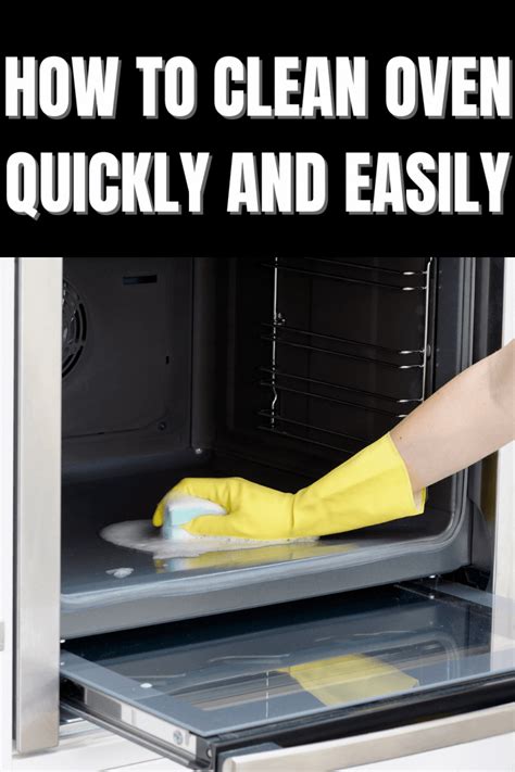 How to Clean Oven Quickly and Easily - EasyHomeTips.org