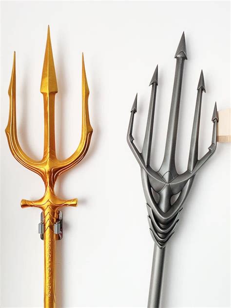 Atlanna Queen Metal Trident Aquaman mother's Silver - Etsy México