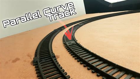 How to make HO or 1/87 scale Parallel Curve track by using Railking ...