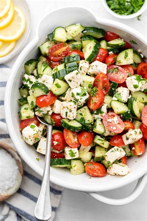 Healthy Greek Turkey Meatballs With Tzatziki - Erin Lives Whole