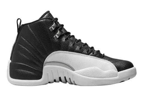 All About Jordan 12 Black and White Sneakers | eBay