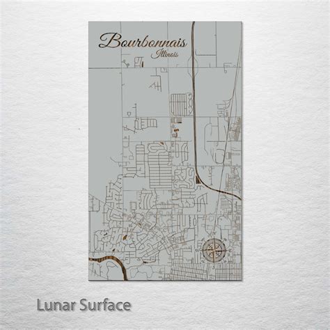 Bourbonnais, Illinois Street Map – Fire & Pine