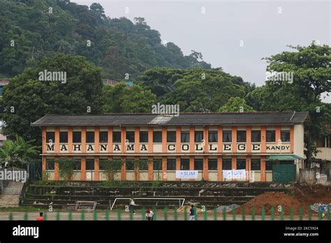 Mahanama College in the city of Kandy, Sri Lanka. (Photo by Creative ...