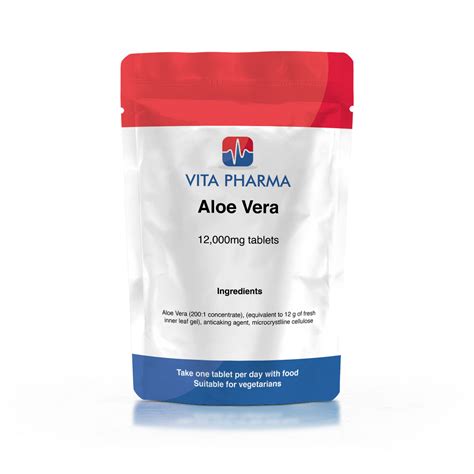 Aloe Vera 12,000mg tablets - Vita Pharma