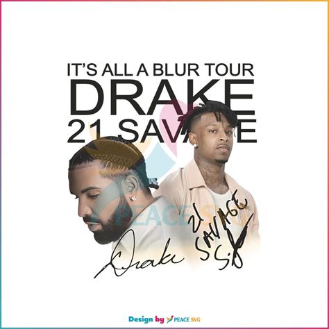 Drake Rapper Its All A Blur Tour 2023 PNG Sublimation Download » PeaceSVG