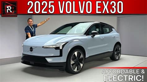 The 2025 Volvo EX30 Is An Affordable Electric Reincarnation Of The Funky C30 Hatch - YouTube