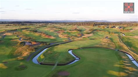 Carnoustie Championship Golf Course - The Open 2018 Drone Views - YouTube