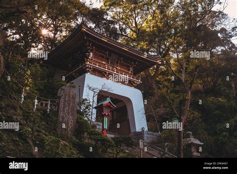 Enoshima shrine, Japan Stock Photo - Alamy