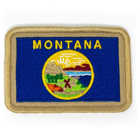 Montana Embroidered Flag Patch – SL Revival Co.