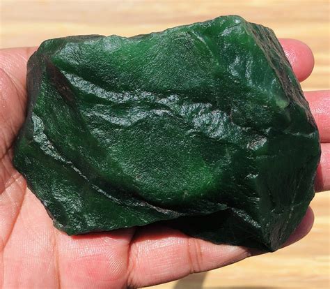 Pure Green Jadeite Rough Gemstone AAA Quality Jade Raw | Etsy