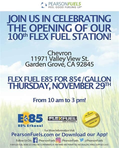 100th Flex Fuel Station | City of Garden Grove