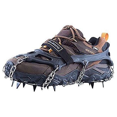 Yaktrax Summit Heavy Duty Traction Cleats with Carbon Steel Spikes for ...