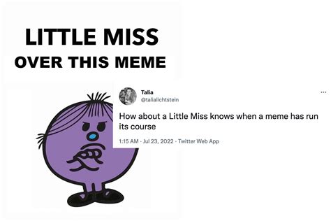 What is the "Little Miss" meme trend even about?