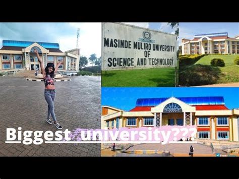 DETAILED TOUR OF MASINDE MULIRO UNIVERSITY(MMUST). Is it one of the biggest universities in ...